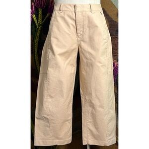 Anthropologie Curved Hem Chino Pants 14